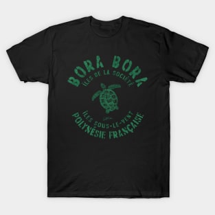 Bora Bora, French Polynesia, Sea Turtle T-Shirt